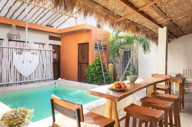 Hostal Dona Lucha Tulum Bagian luar foto